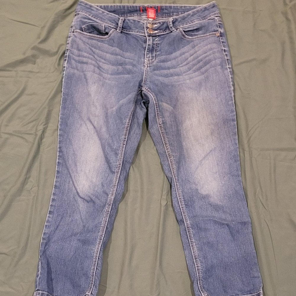 Denim Capri